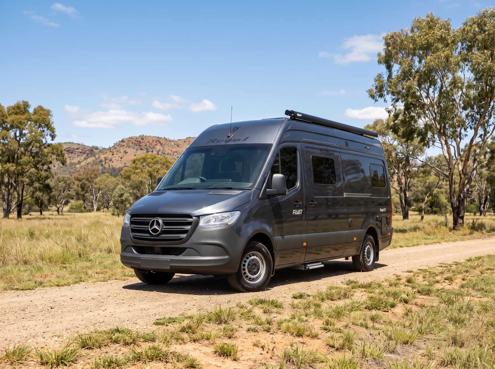 Mercedes-Benz Sprinter exterior — front three-quarter