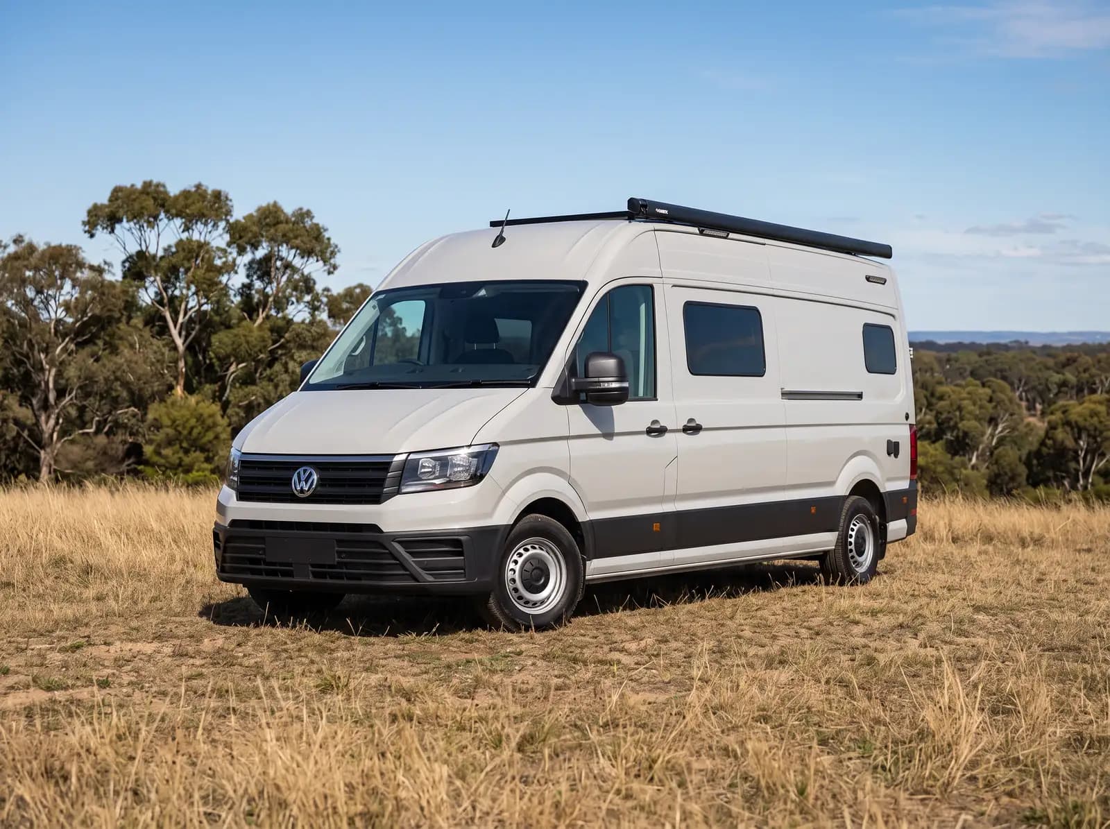 Strada campervan on a Volkswagen Crafter, lifestyle shot